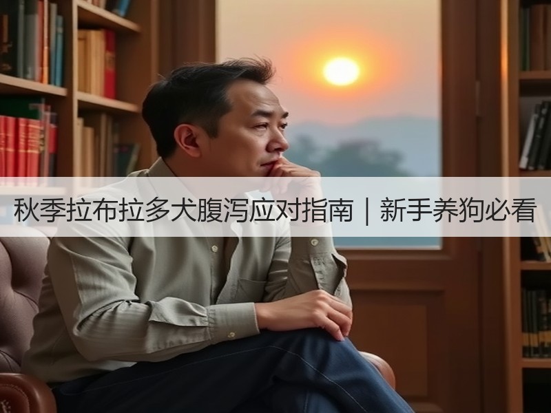 秋季拉布拉多犬腹泻应对指南｜新手养狗必看