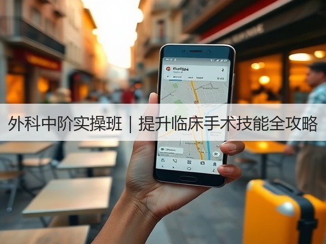 外科中阶实操班|提升临床手术技能全攻略(图1) 外科中阶实操班|提升临床手术技能全攻略(图1)