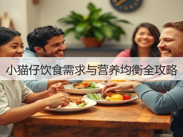 小猫仔饮食需求与营养均衡全攻略(图3) 小猫仔饮食需求与营养均衡全攻略(图3)