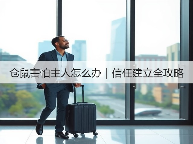 仓鼠害怕主人怎么办|信任建立全攻略(图1) 仓鼠害怕主人怎么办|信任建立全攻略(图1)