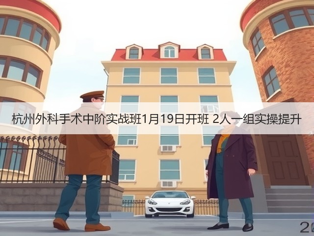 杭州外科手术中阶实战班1月19日开班 2人一组实操提升(图3) 杭州外科手术中阶实战班1月19日开班 2人一组实操提升(图3)