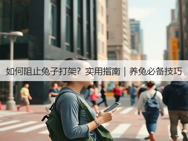 如何阻止兔子打架?实用指南|养兔必备技巧(图1) 如何阻止兔子打架?实用指南|养兔必备技巧(图1)