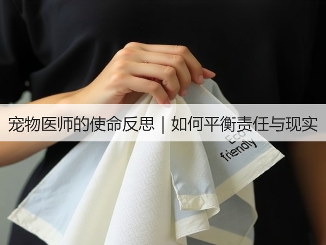 宠物医师的使命反思|如何平衡责任与现实(图3) 宠物医师的使命反思|如何平衡责任与现实(图3)