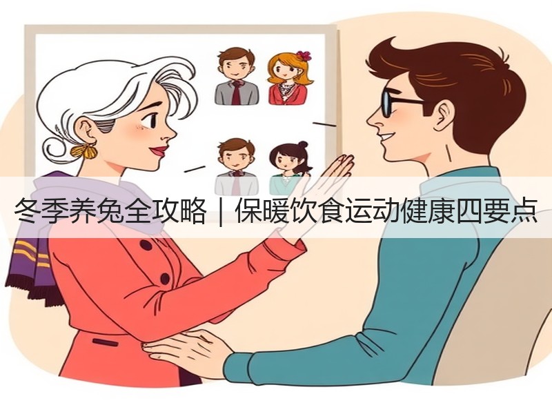 冬季养兔全攻略｜保暖饮食运动健康四要点