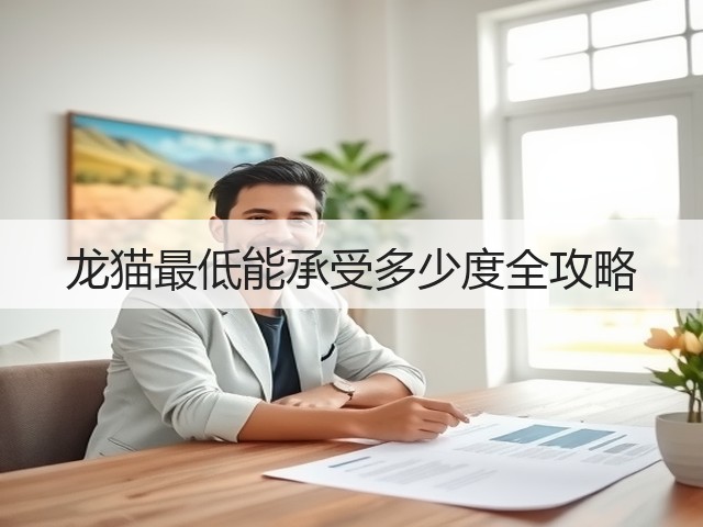 龙猫最低能承受多少度全攻略(图3) 龙猫最低能承受多少度全攻略(图3)