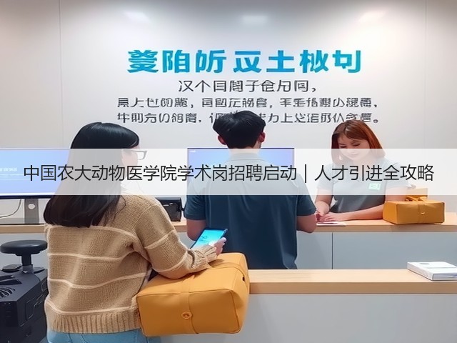 中国农大动物医学院学术岗招聘启动|人才引进全攻略(图1) 中国农大动物医学院学术岗招聘启动|人才引进全攻略(图1)