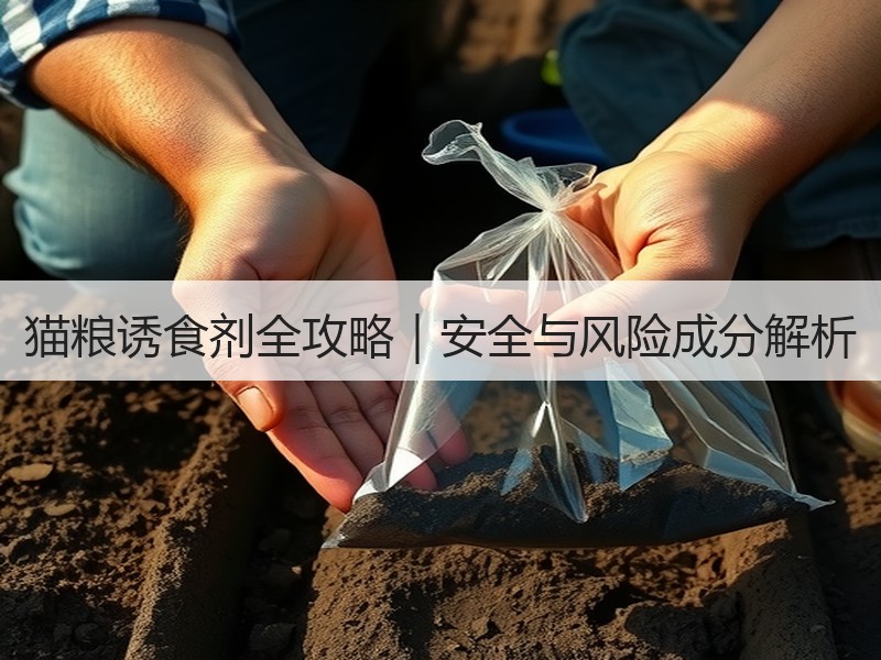 猫粮诱食剂全攻略｜安全与风险成分解析