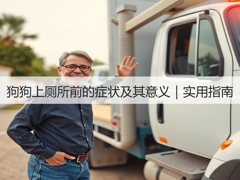 狗狗上厕所前的症状及其意义｜实用指南