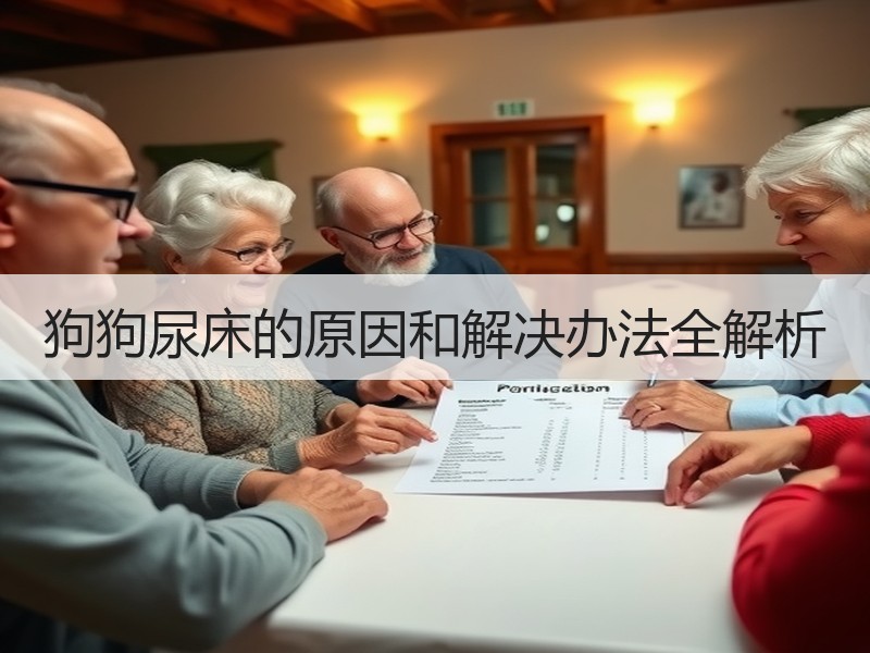 狗狗尿床的原因和解决办法全解析