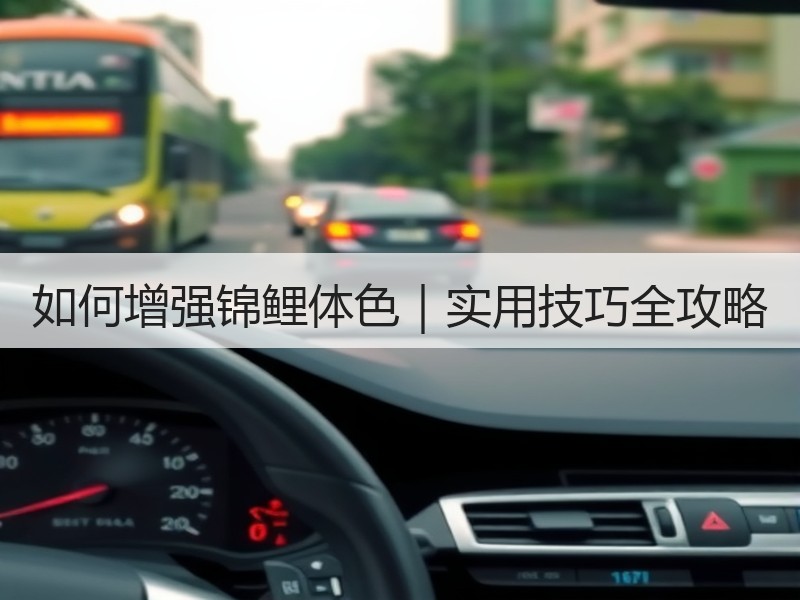 如何增强锦鲤体色｜实用技巧全攻略