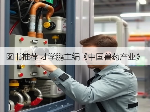 图书推荐|才学鹏主编《中国兽药产业》(图1) 图书推荐|才学鹏主编《中国兽药产业》(图1)
