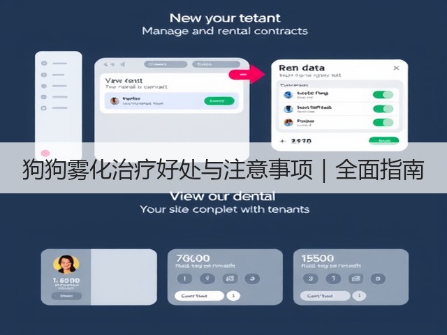狗狗雾化治疗好处与注意事项|全面指南(图3) 狗狗雾化治疗好处与注意事项|全面指南(图3)