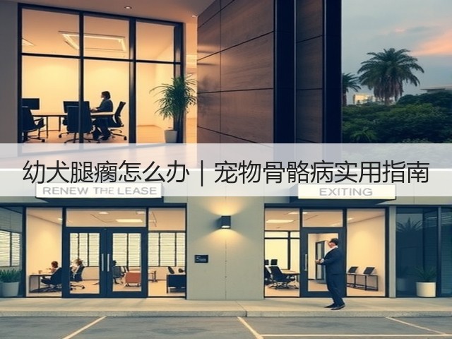 幼犬腿瘸怎么办｜宠物骨骼病实用指南(图3)