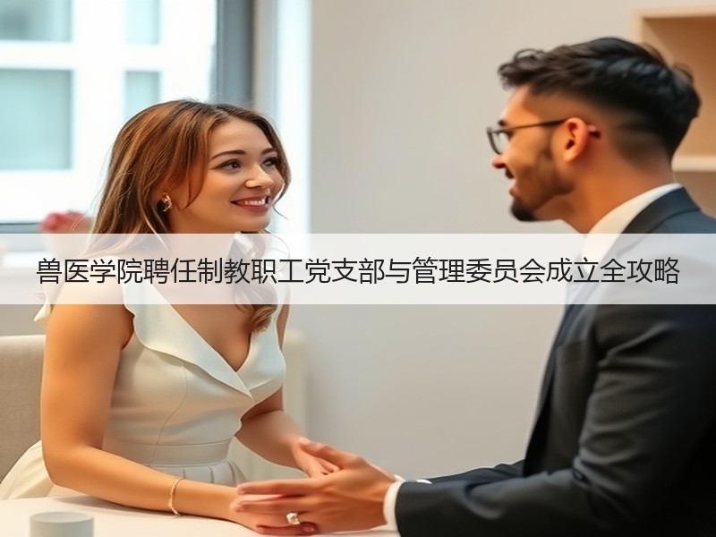 兽医学院聘任制教职工党支部与管理委员会成立全攻略
