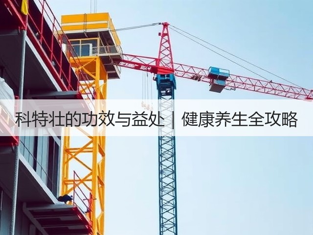 科特壮的功效与益处|健康养生全攻略(图3) 科特壮的功效与益处|健康养生全攻略(图3)