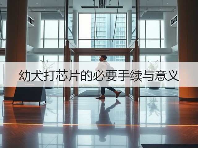 幼犬打芯片的必要手续与意义(图2) 幼犬打芯片的必要手续与意义(图2)