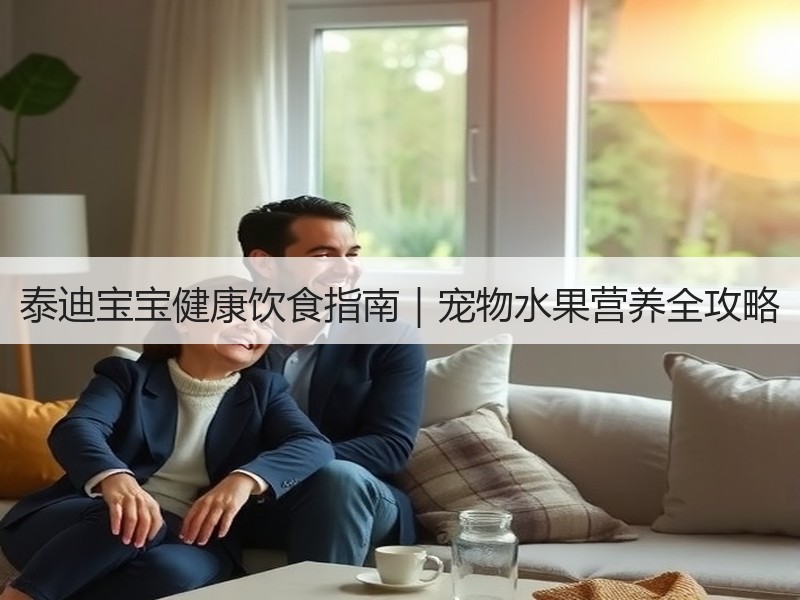 泰迪宝宝健康饮食指南｜宠物水果营养全攻略