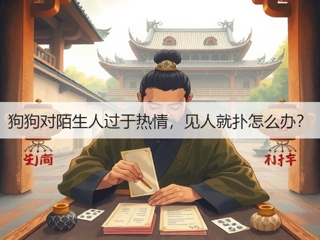 狗狗对陌生人过于热情,见人就扑怎么办?(图2) 狗狗对陌生人过于热情,见人就扑怎么办?(图2)