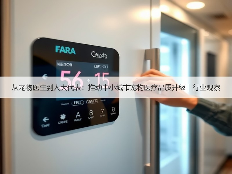 从宠物医生到人大代表：推动中小城市宠物医疗品质升级｜行业观察