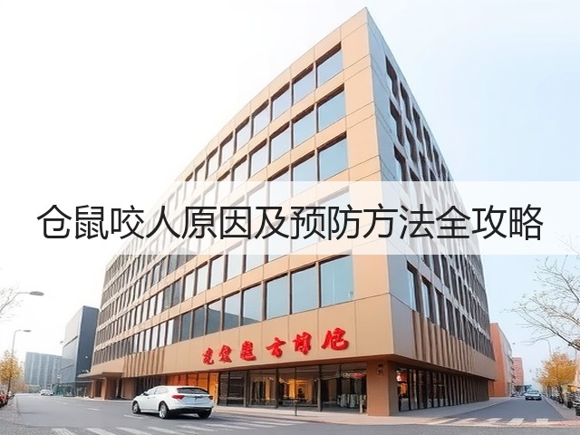 仓鼠咬人原因及预防方法全攻略(图3) 仓鼠咬人原因及预防方法全攻略(图3)