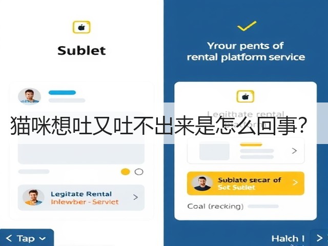 猫咪想吐又吐不出来是怎么回事?(图1) 猫咪想吐又吐不出来是怎么回事?(图1)