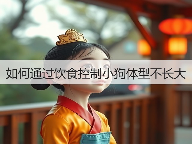 如何通过饮食控制小狗体型不长大(图1) 如何通过饮食控制小狗体型不长大(图1)