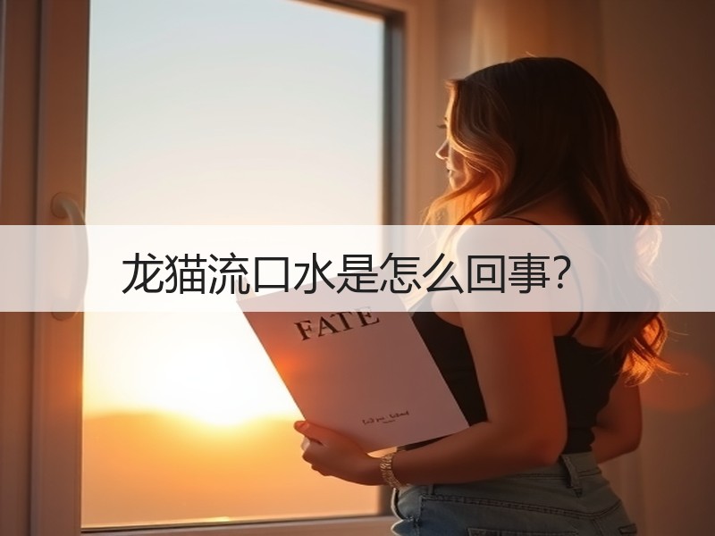 龙猫流口水是怎么回事？