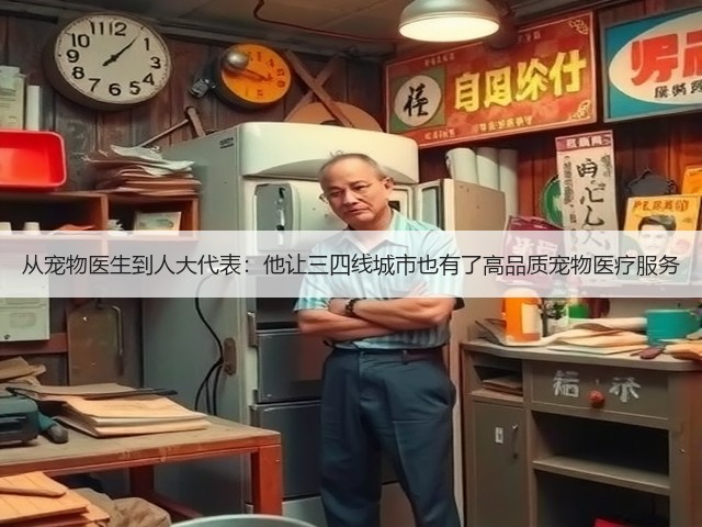 从宠物医生到人大代表:他让三四线城市也有了高品质宠物医疗服务(图1) 从宠物医生到人大代表:他让三四线城市也有了高品质宠物医疗服务(图1)