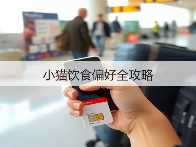 小猫饮食偏好全攻略(图1) 小猫饮食偏好全攻略(图1)