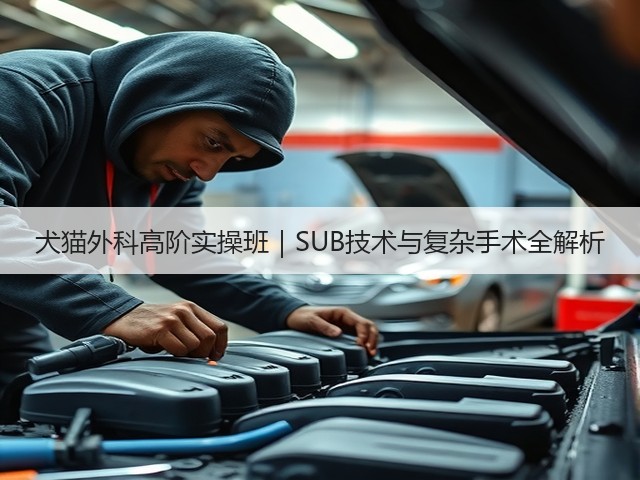 犬猫外科高阶实操班|SUB技术与复杂手术全解析(图2) 犬猫外科高阶实操班|SUB技术与复杂手术全解析(图2)