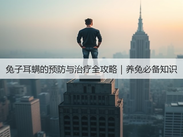 兔子耳螨的预防与治疗全攻略｜养兔必备知识(图1)