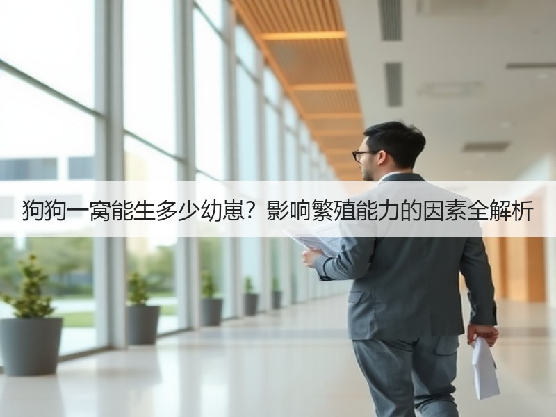 狗狗一窝能生多少幼崽？影响繁殖能力的因素全解析