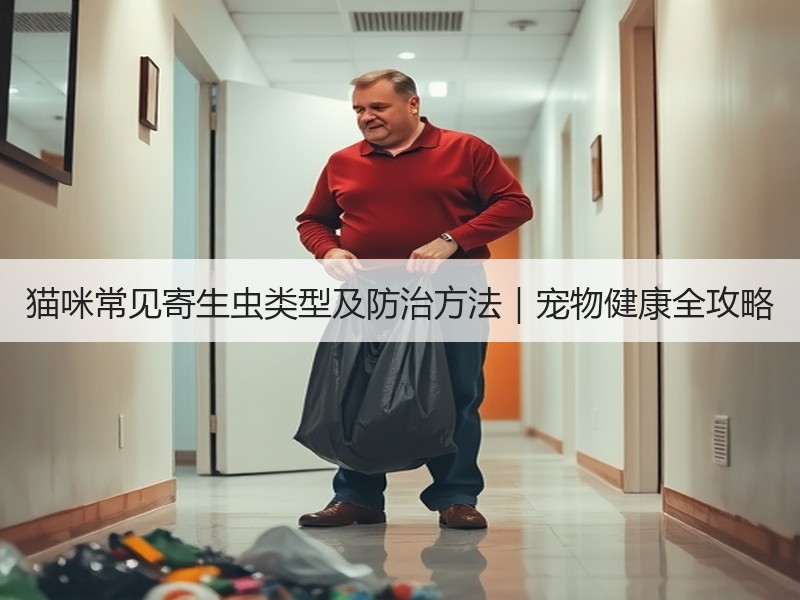 猫咪常见寄生虫类型及防治方法｜宠物健康全攻略