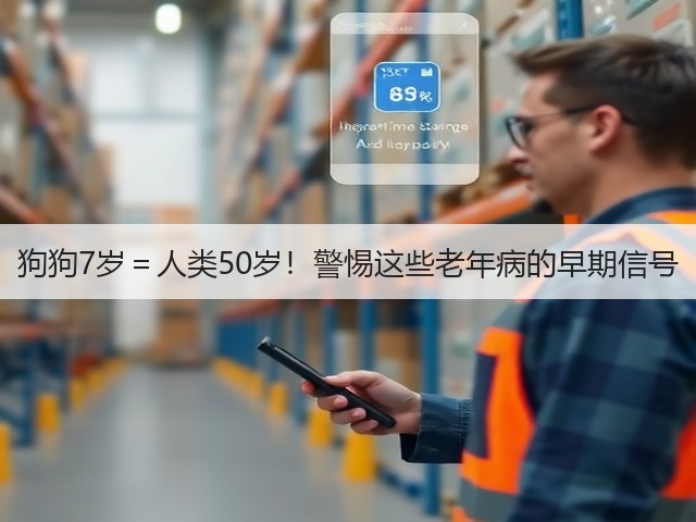 狗狗7岁=人类50岁!警惕这些老年病的早期信号(图1) 狗狗7岁=人类50岁!警惕这些老年病的早期信号(图1)